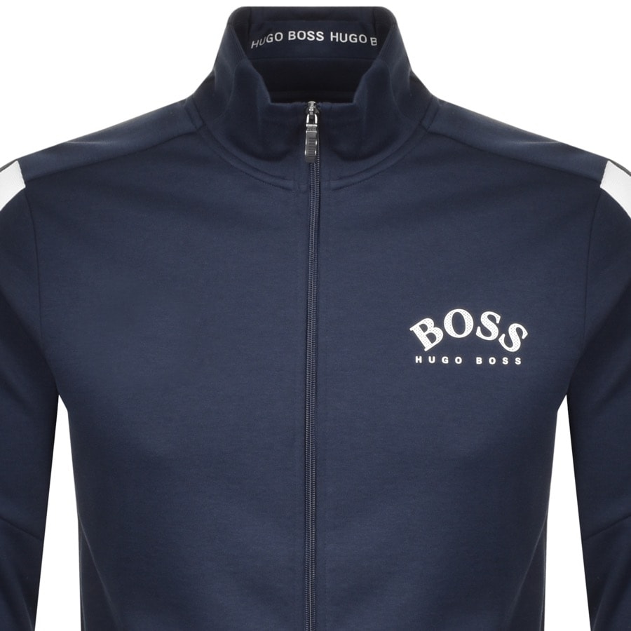 Alternative Image for ProductBOSS Skaz Full Zip Sweatshirt Navy2